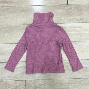 Old Navy Purple Ribbed Turtleneck 4T
